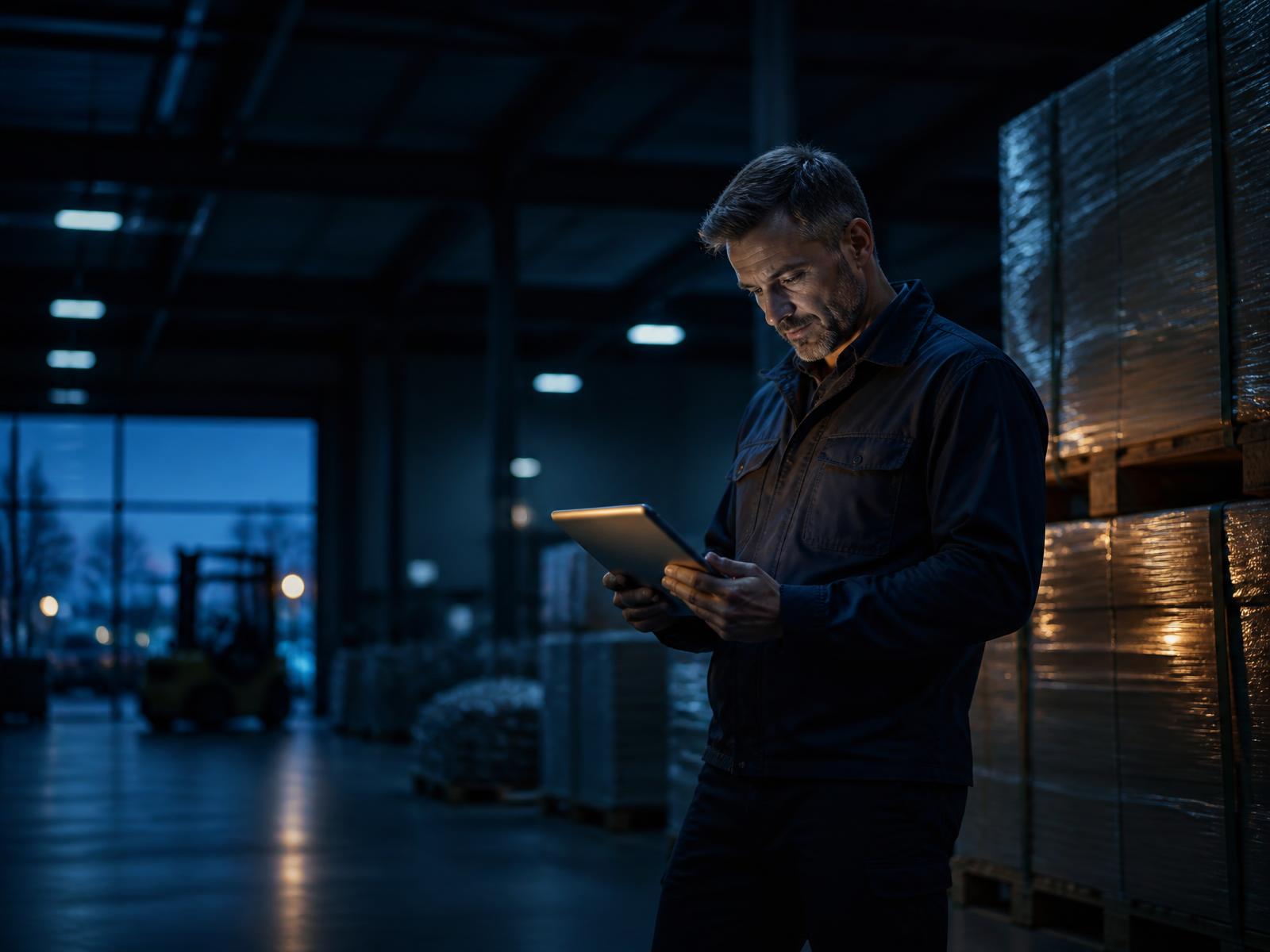 Business owner reviewing financing options